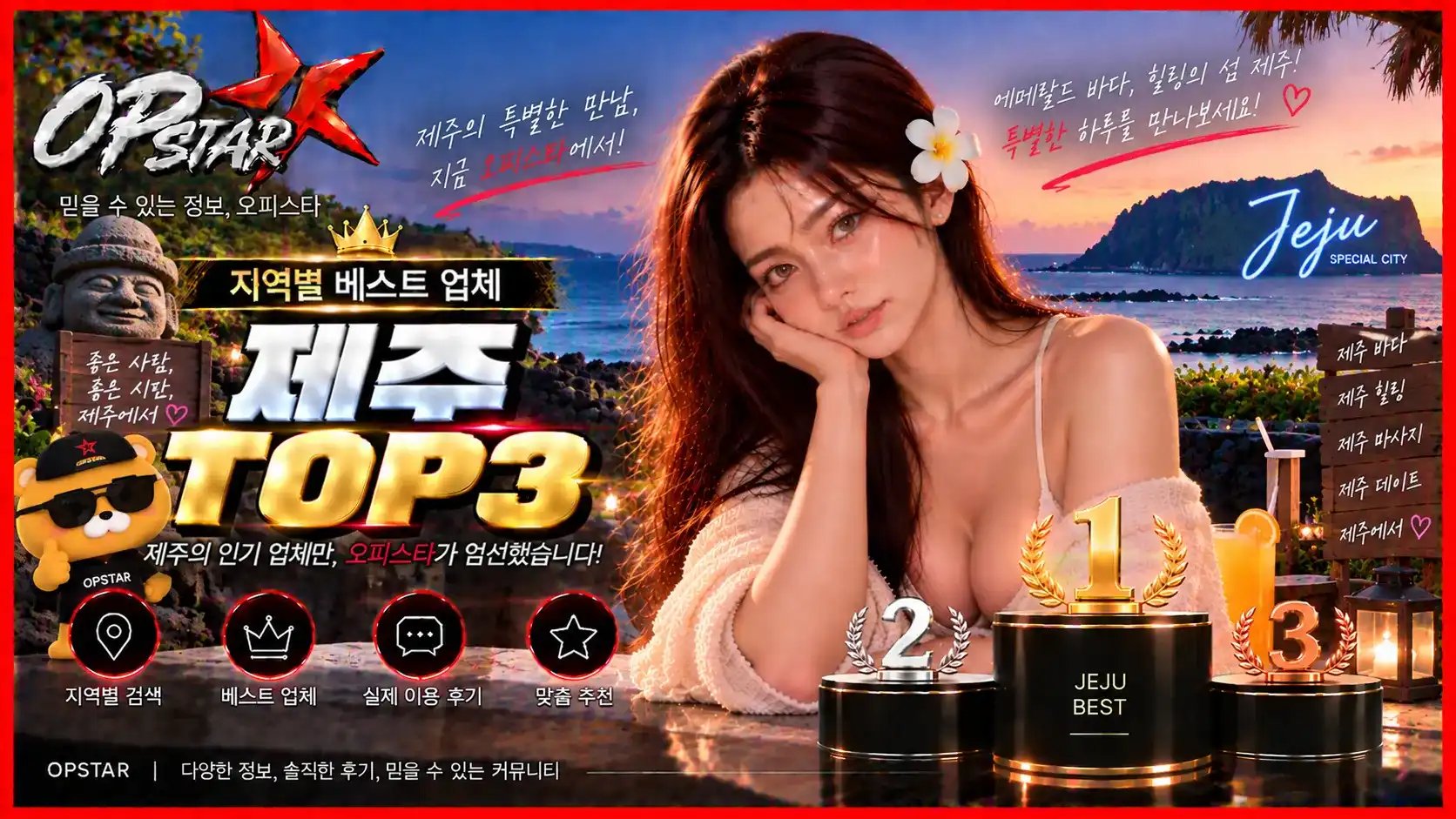 제주 지역 베스트 업체